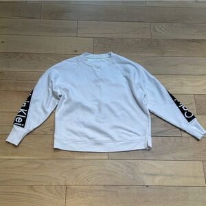 Calvin Klein White and Oversized Shirt